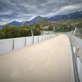 La passerelle sera officiellement inaugurée en mars, mais sera ouverte au public dès mercredi 6 décembre
